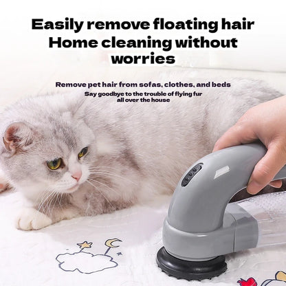 Portable Cat and Dog Hair Vacuum Electric Massage Clean Dual Purpose Cleaner Device Cleaning Vacuum Cleaner Cat Grooming Tools